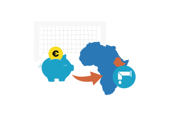 Passo 5 Os seus objectivos e a sua contribuição proporcionarão o acesso a água potável na Etiópia. Juntos tornamos o mundo um pouco melhor!